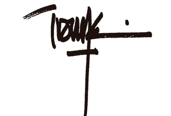 Signature of the Touza architects